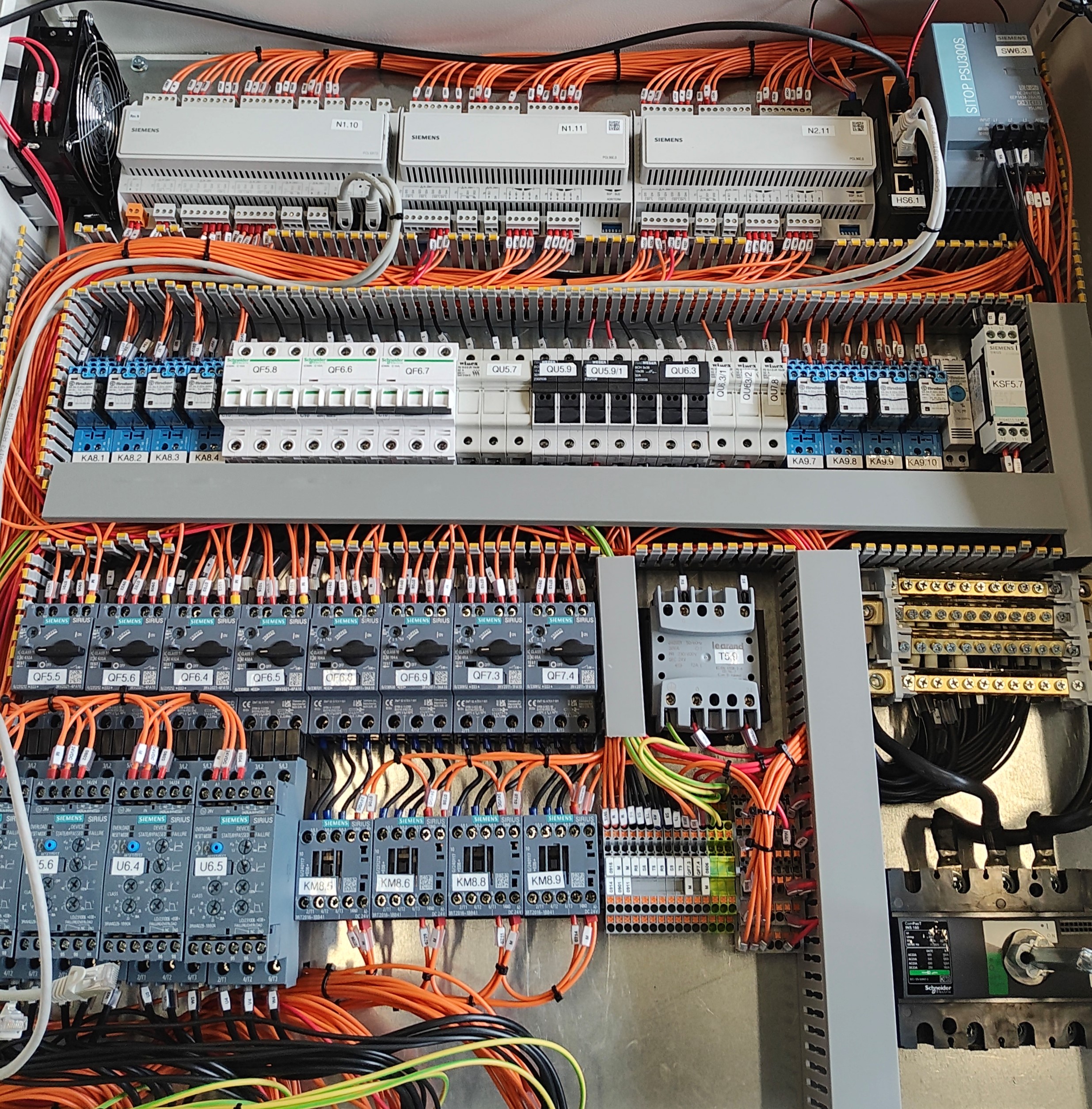 Electrical control panel